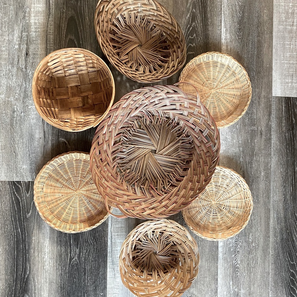 Boho wall basket B